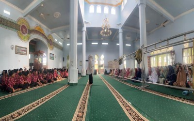 MTsN 2 Kepulauan Meranti Semarakkan Ramadan 1447 H dengan Kultum Usai Salat Duha